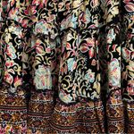 Rachel Zoe  Women's Floral Bohemian Skirt - Black and Multicolor Size XL NWT Photo 3