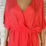 Coral Blouse, Large Pink Photo 1