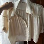 Satin Button Up Photo 0