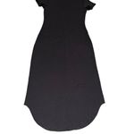 Wilfred Free Aritzia Ribbed Long V Neck Dress Small Photo 7