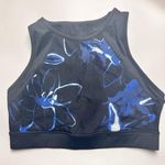 Donna Karan  Women's Sporty Galaxy  Multi-color  High Neck Active  Bra SZ L NWT Photo 0