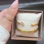 Argento Vivo Gold and Silver Bracelet Trio Photo 0