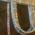 Bath & Body Works  Silver Quilted Tote Bag NWT Photo 7