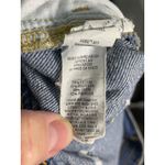 Aerie  Women's Blue Distressed Denim Cutoff Shorts Rolled Hem Size M Photo 6