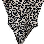 Dixperfect NEW  Malibu Retro 80/90s High Cut Low Back Leopard One Piece Size S Photo 7