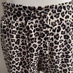 Leopard Print Women's swimming Shorts Brown Size L Photo 1