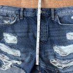 Free People Denim Shorts Womens Size 26 High Rise Distressed Jean Shorts Medium Photo 5