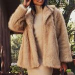 VICI  Faux Fur Coat size small Photo 0