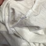 James Perse  White Long Sleeve Tee Photo 4