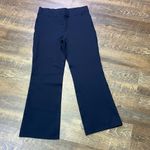 Quince Womens Ultra-Stretch Ponte Bootcut Pants Navy Blue Medium Crop Ankle Photo 2