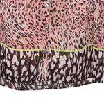 CAbi Beguila Animal Print Sleeveless Tunic Tank Top Front Button Small Women Photo 2