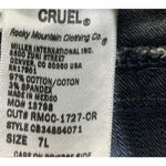 Cruel Women JR's Jeans White Stitch Pocket 7L Mackenna Low Rise Blue Size undefined Photo 6