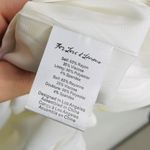 For Love and Lemons Ashland Mini Cherry Dress Milkmaid Coquette Lace Up Bodice White Size M Photo 5