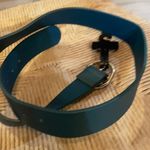 Rue 21 -  gold circle belt with forest green vegan strap size Medium Photo 8