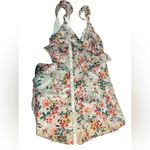 Lulus  Women's Floral Ruffle‎ dress or tunic Sleeveless V-Neck Party Size L Photo 9