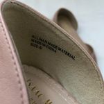 Isaac Mizrahi Shoes Ballet Flats Size 6 Baby Pink Rivet Cut Out Pointelle Diamond Pointed Toe Loafers Photo 4