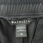Athleta Women's Avenue Wide Leg Crop Pant Black Size 18 Athletic Lounge Neutral Photo 8