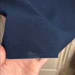 Tory Burch 💙💖  Sophia Navy Blue Embroidered Shift Dress Photo 7