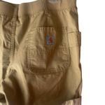 Carhartt Women's Size 14 Khaki Outdoor Workwear Roll Up Shorts Photo 4