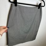 Talbots  Petites Pencil Skirt Gray Plaid Wool Blend Business Women's Size 8P Photo 1