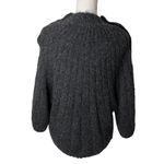 Ba&sh  Barthy Jumper Wool Mohair Gray Rhinestone Detail Sweater Size M FLAWED Photo 3