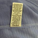 Wildfox  Haley Brushed Long Sleeve V-Neck Top Blue Size Small Exposed Seams‎ Photo 10