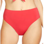 Robin Piccone  Ava High Waist Bikini Bottom Sandia Red S‎ Photo 0