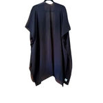 Jessica McClintock  embelished sheer black kimono OS Photo 1