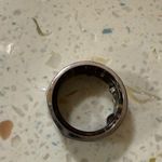 Oura Ring Silver Size 8 Photo 1