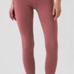 Athleta Mauve Dusty Pink Full Length Leggings Tights Size Large Yoga Sporty Photo 0