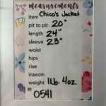 Chico's Chico’s Genuine Leather Zip Jacket Size 1 (M)  Yellow Tan Moto Style‎ Full Zip Photo 10