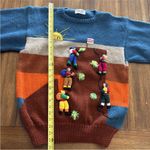 Source Unknown Vintage Peruvian 3D Sweater Made From Sheep Wool Photo 8