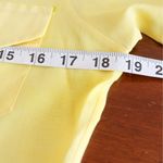 Vintage 70s Lady Manhattan Western Shirt Yellow Dagger Collar Women's 8/10 Retro Size XS Photo 6