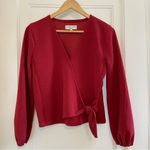 Madewell  Texture & Thread wrap top Photo 1