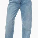 Denim Forum The 90s Boyfriend‎ High Loose Jeans Blue Size 26 Photo 0