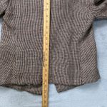 Free People Garnet Houndstooth Linen Blazer Women's Small NWT Structured Fall Photo 10