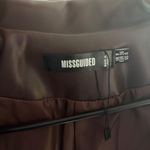 Missguided Brown faux leather jacket/ blazer  Photo 2