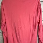 PINK - Victoria's Secret 𝅺Women’s VS PINK Long Sleeve Pink Shirt Sleeve Detail Size XS Oversized Pocket Photo 4