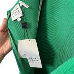 Herve Leger NWT Herringbone Mini Dress Women’s Size Medium Green Bodycon Photo 7