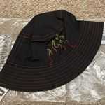 Urban Outfitters Y2K Rhinestone Bucket Hat NWT - Black Photo 3
