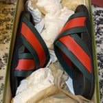 Gucci  Cross Rubber Sandal size 40 Photo 7