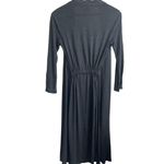 Natori  Womens Longline Cardigan XS Gray Modal Lightweight Duster Lounge‎ Belted Photo 3