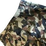 IT'S Camo Cargo Pants 14W Wide Leg Tie Ankle Pockets Green Black Brown Photo 8
