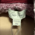 Charlie Paige  Pink Sherpa Quarter Zip Pullover Photo 7