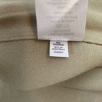 Vince  Zip-Detailed Satin-Crepe Midi Skirt Womens‎ Size XS Ecru Mid Weight Career Photo 8