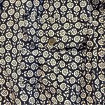 Speed Control Short Sleeve Button Front Floral Dress Pockets Blue White Size 2X Photo 3