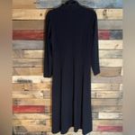 Orvis Black Mock Neck Maxi Dress Size Small Photo 4