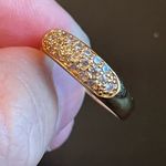 Cute Austrian crystal 18k gold plated ring Photo 6