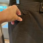 CHAPS  Dark Brown Dress Pants Cotton Office Womens 10 Petite Photo 6