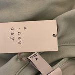 A New Day  light green ruffle sweatshirt Photo 4